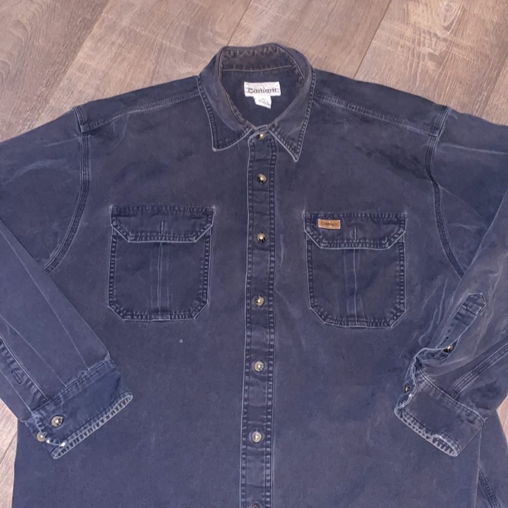 Carhartt Heavy duty Button up size Xl
